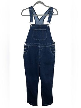 L. L. Bean Women’s Denim Bib Overalls Size Medium